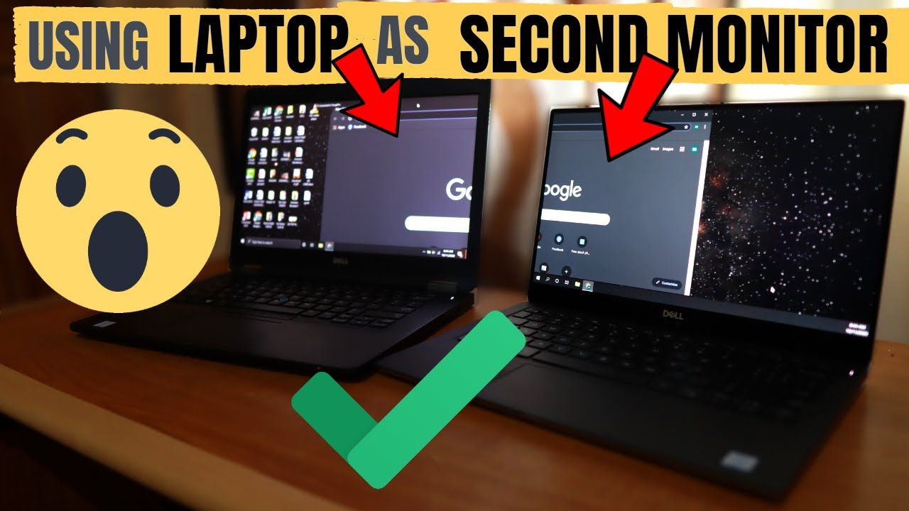 How to use a Laptop a Second Monitor