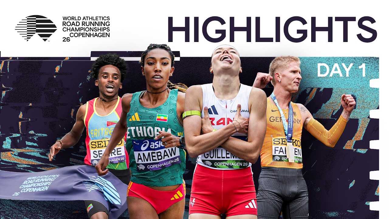Day 1 Full Highlights | World Road Running Championships Copenhagen 26