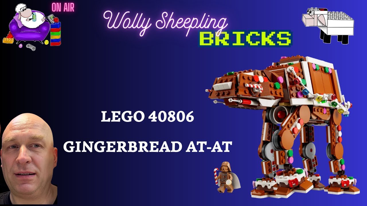 Lego 40806: Lebkuchen Darth Vader + AT AT zum anbeissen?