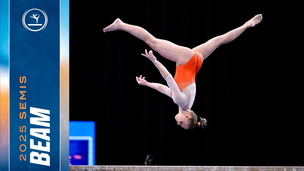Jade Carey - Beam at 2025 NCAA gymnastics semifinals