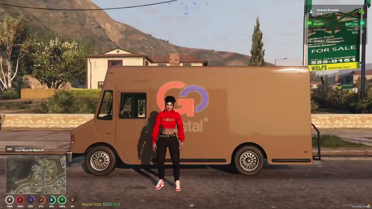 GROWING UP HIP-HOP (HEAVEN KNOWLES) | REAL DEAL CITY RP | EP: 5 PUP NAMED BROWNIE | GTA V