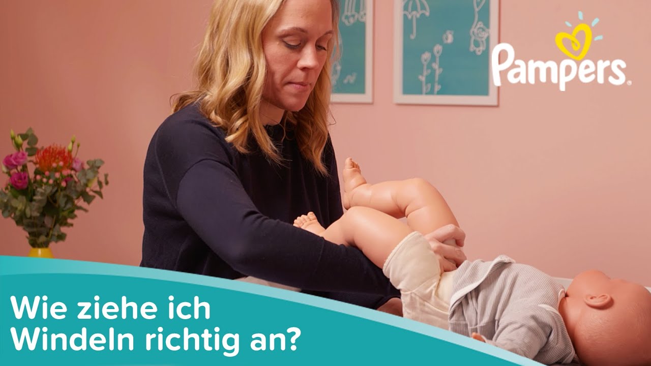 So ziehst du deinem Baby eine frische Windel an | Pampers Experten Service