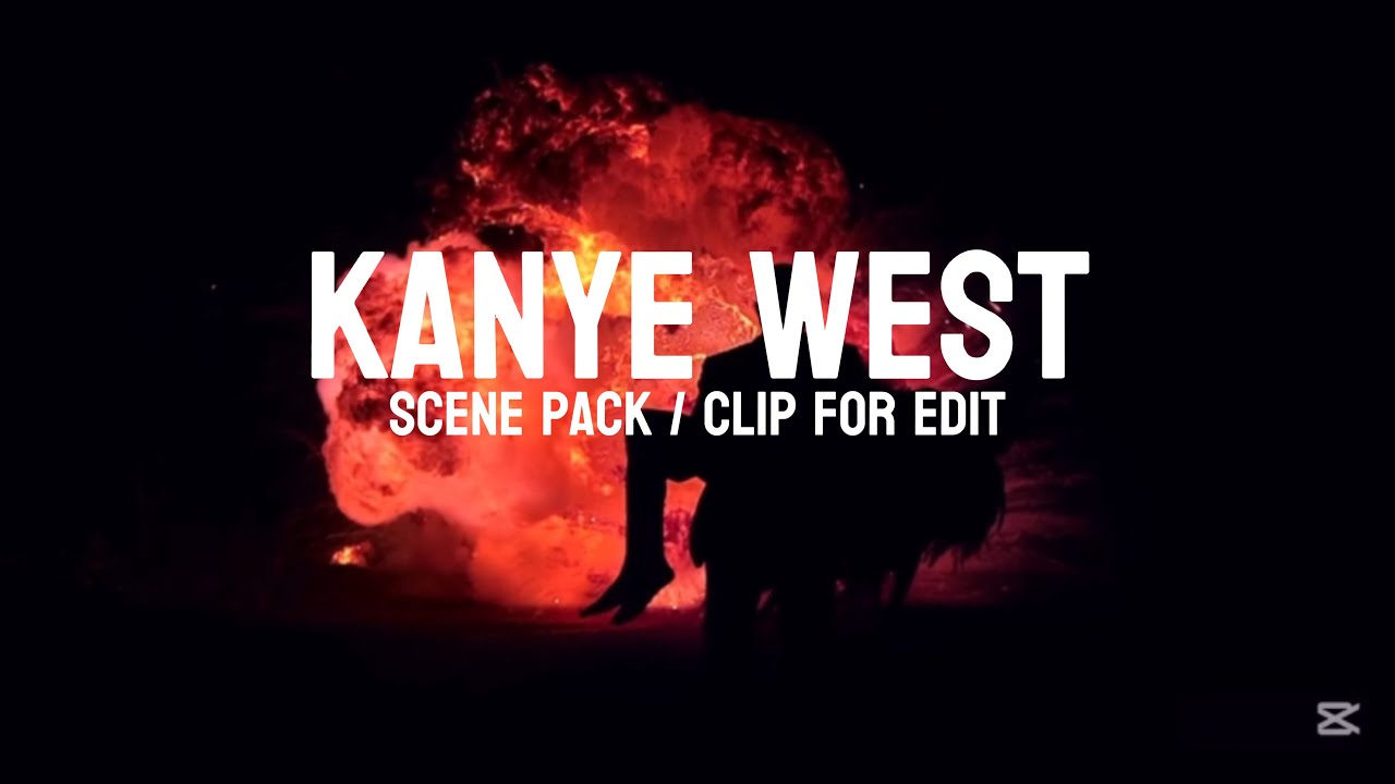 KANYE WEST SCENE PACK / CLIP FOR EDIT