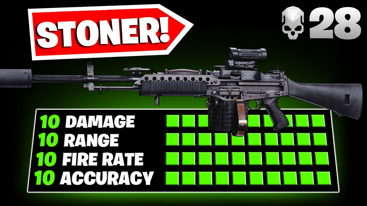 the STONER 63 is OVERPOWERED in WARZONE! BEST 