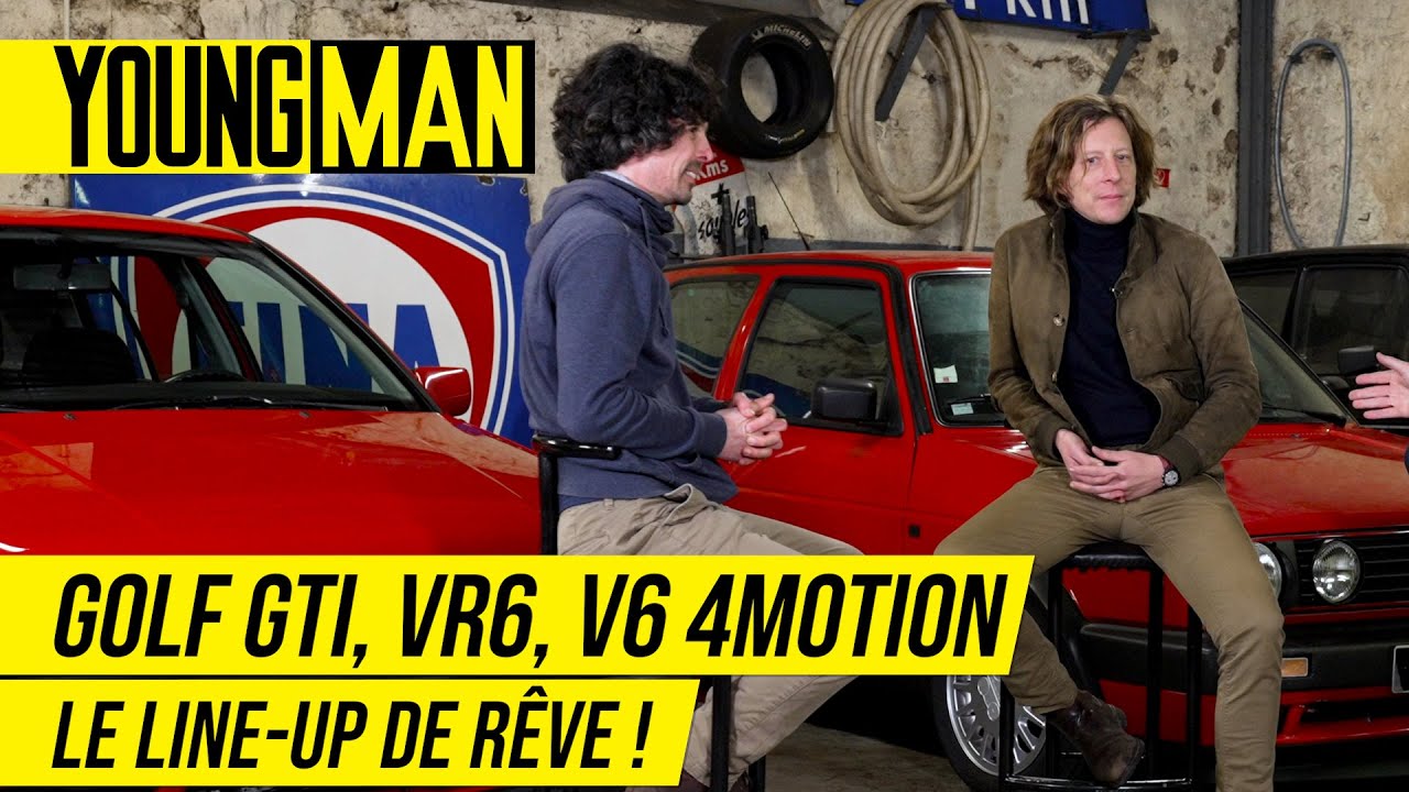 GOLF GTI, VR6 & V6 4MOTION, LE LINE-UP DE R&Ecirc;VE DE 2 FRANGINS !