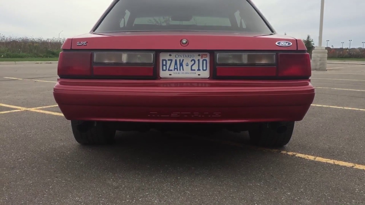 1992 Lx Foxbody Mustang Coupe (Heads Cam Intake) + Walk Around