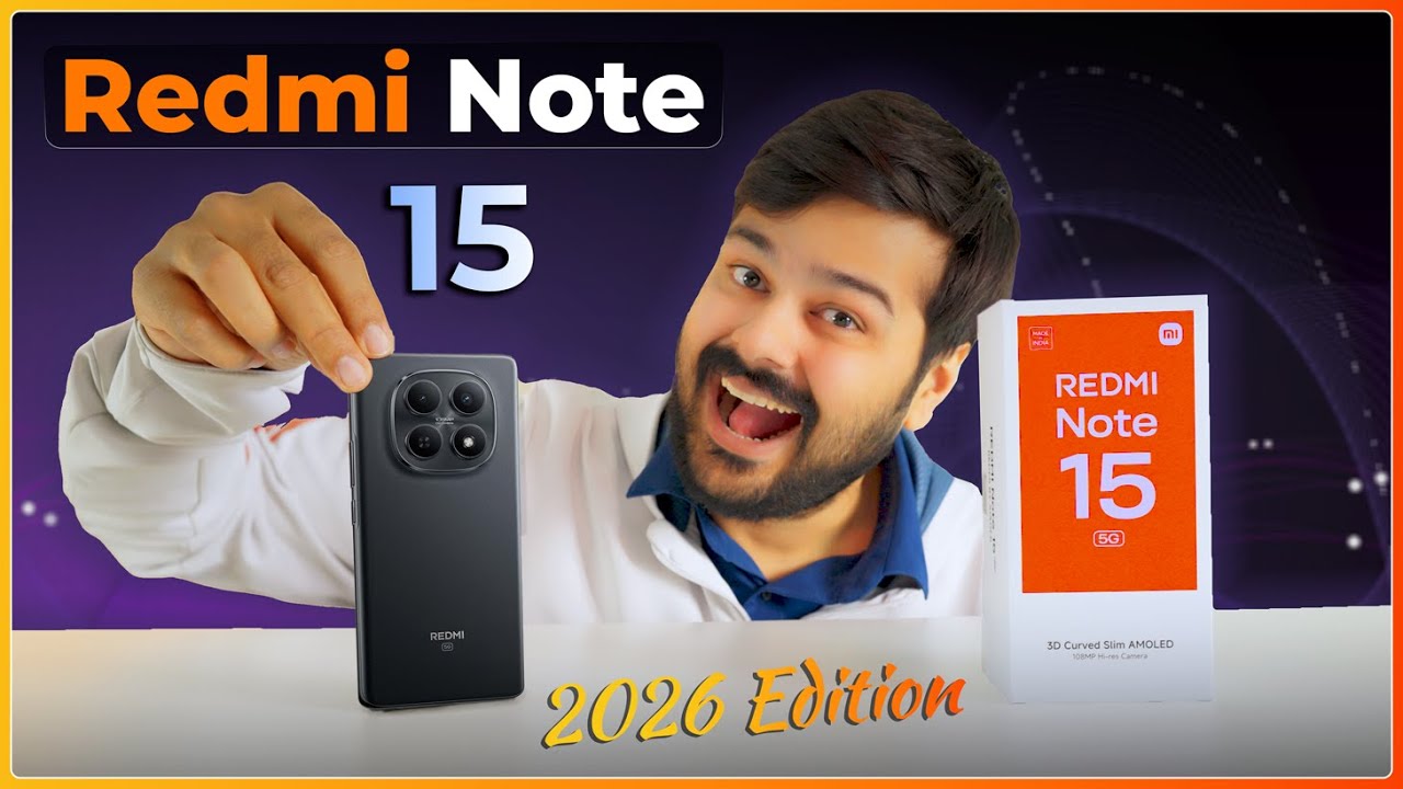 Redmi Note 15 5G: Budget King Returns in 2026! 👑 4K Video + IP66 + Hidden Features! ⚡🔥