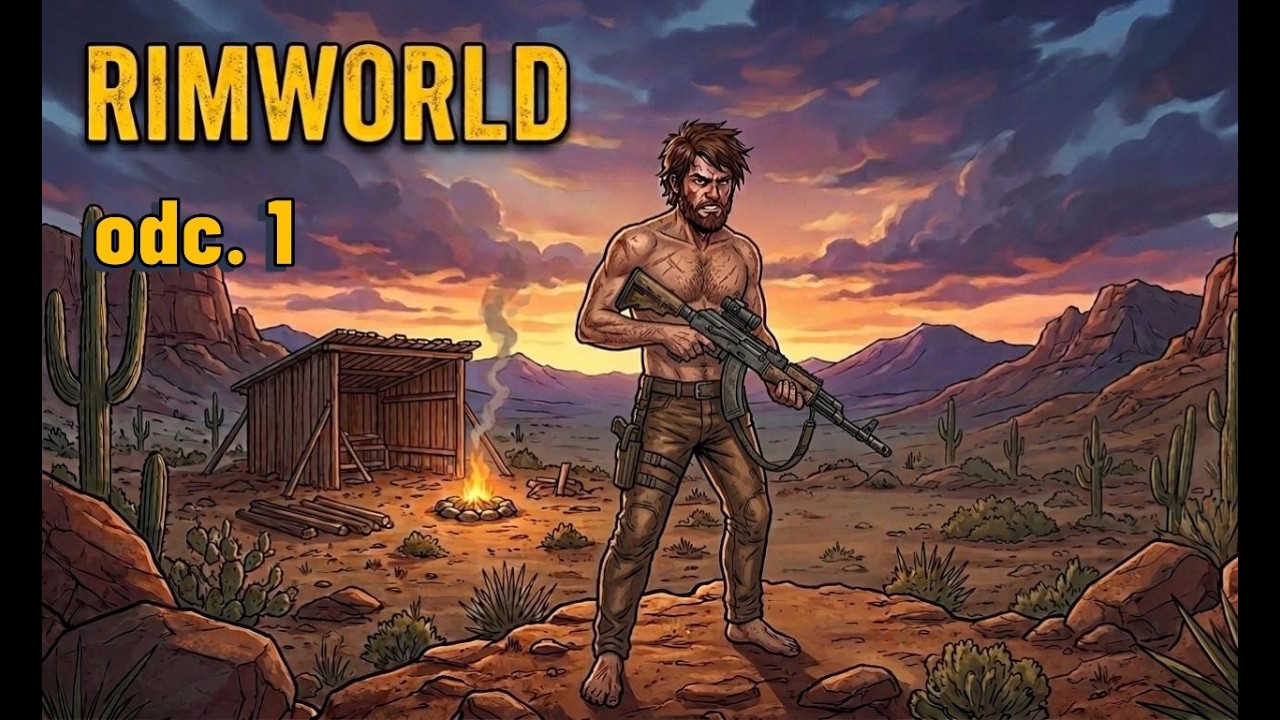 RimWorld #1 – Naga Brutalność, ale z karabinem