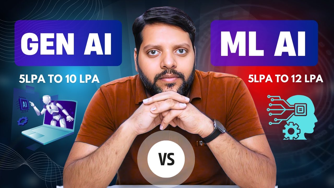 Gen AI Engineer vs ML Engineer 🤖| Skills, Salary & Future Scope