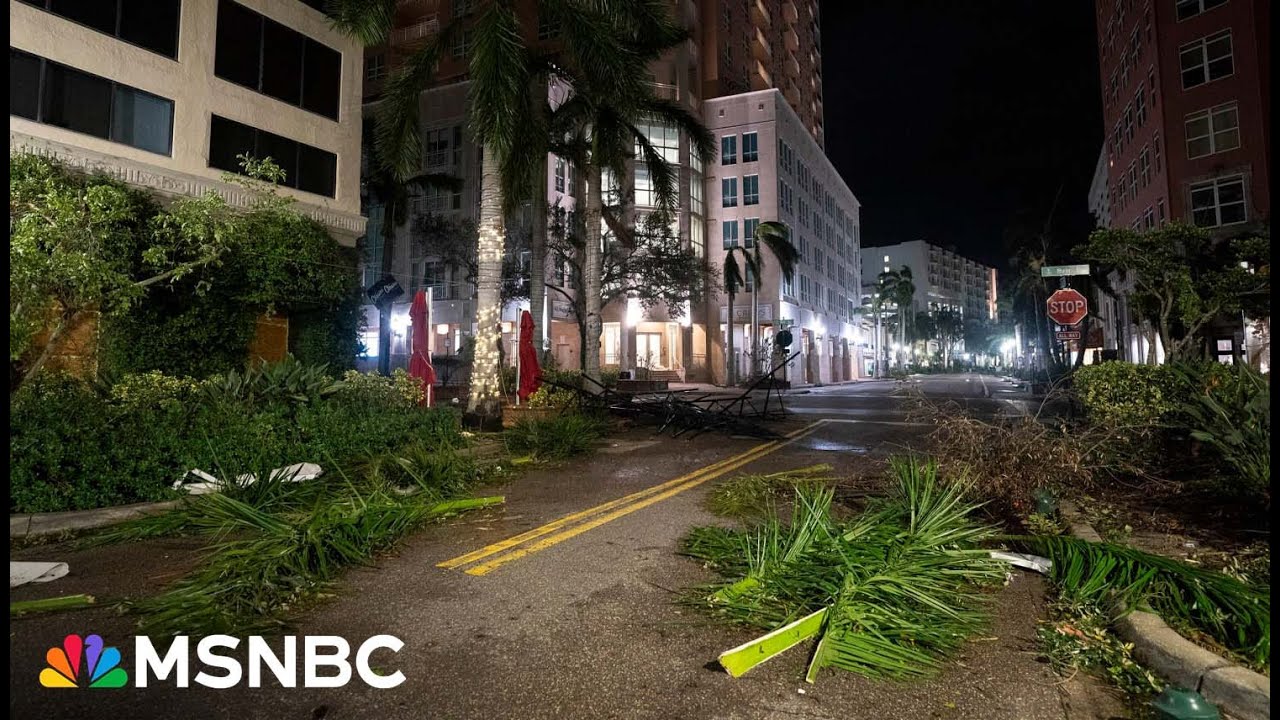'A pretty horrific night': Sarasota mayor on Hurricane Milton's impact