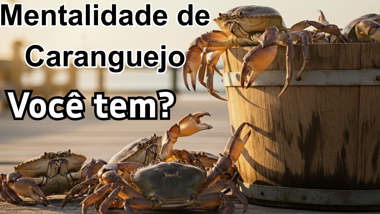 Mentalidade de Carangueijos - VOCÊ TEM ?