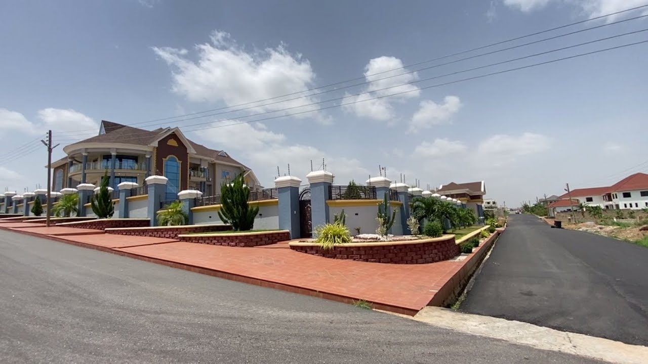 Luxury Diamond Hill Residency Estate in Ghana.