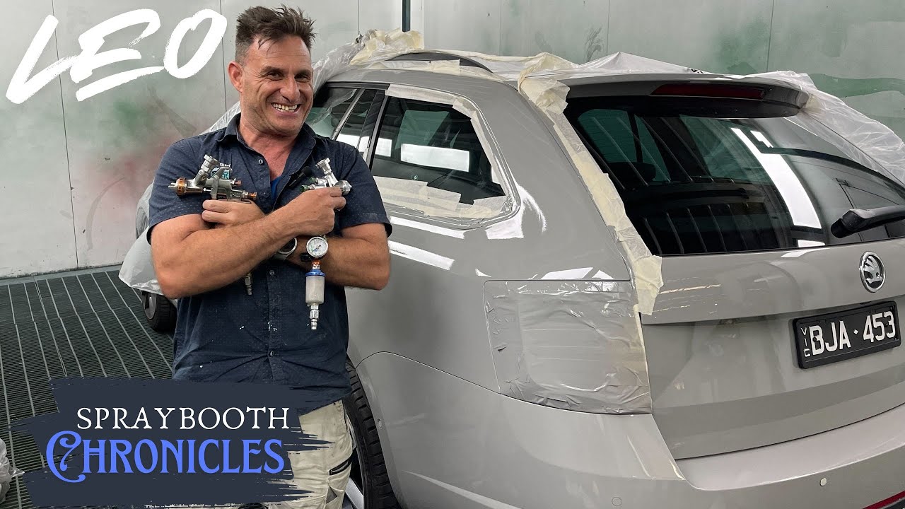 Leo Paints A Skoda