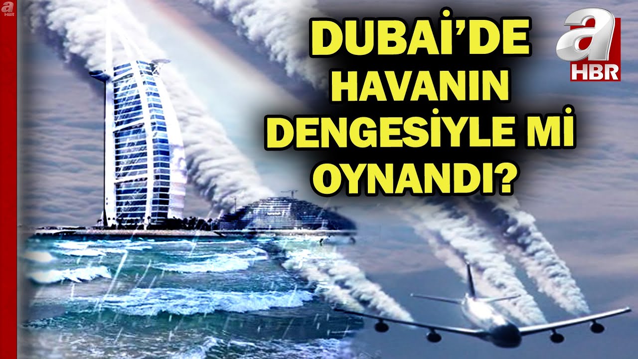 Doğal yağmur ile yapay yağmur birleşti! Havanın dengesiyle mi oynandı? | A Haber