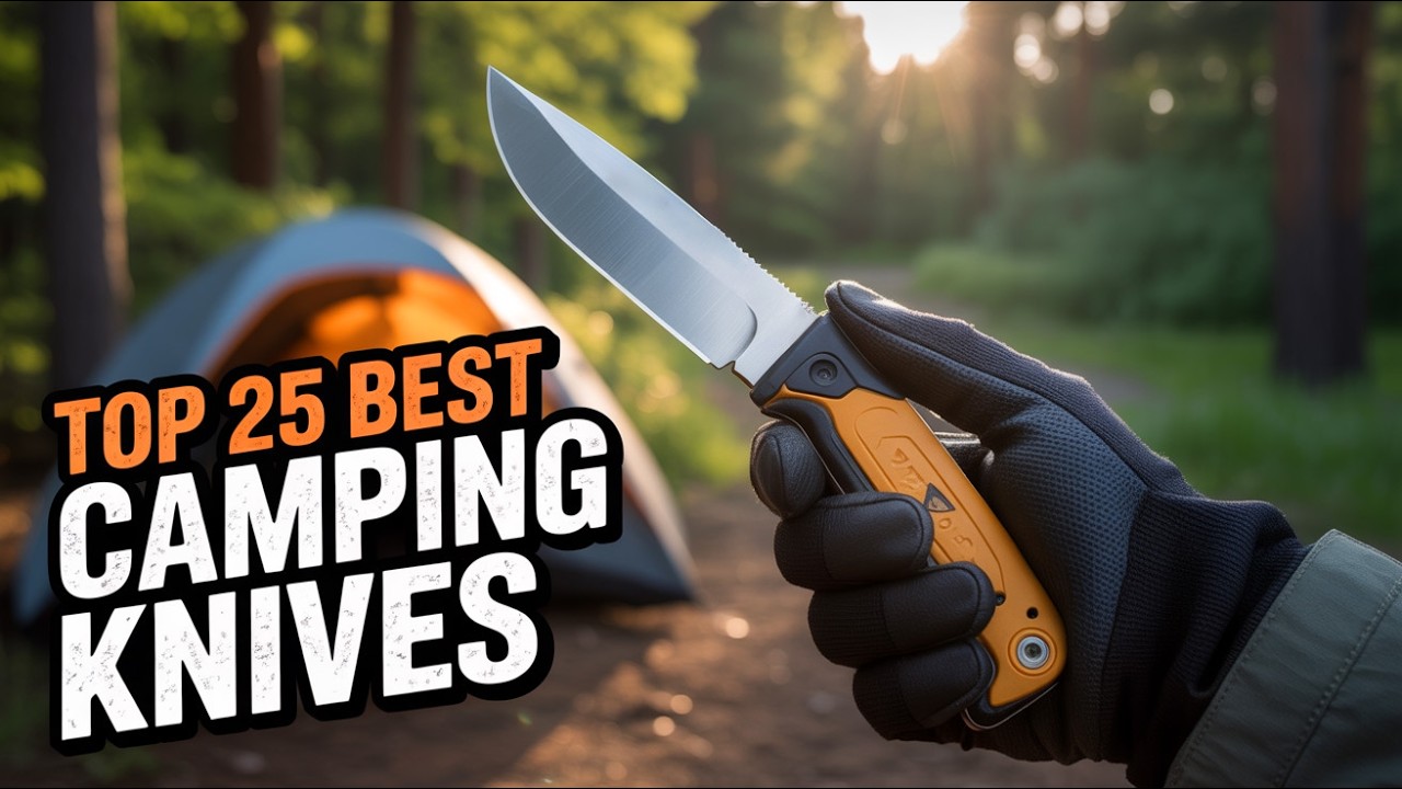 Top 25 Best Camping Knives on Amazon