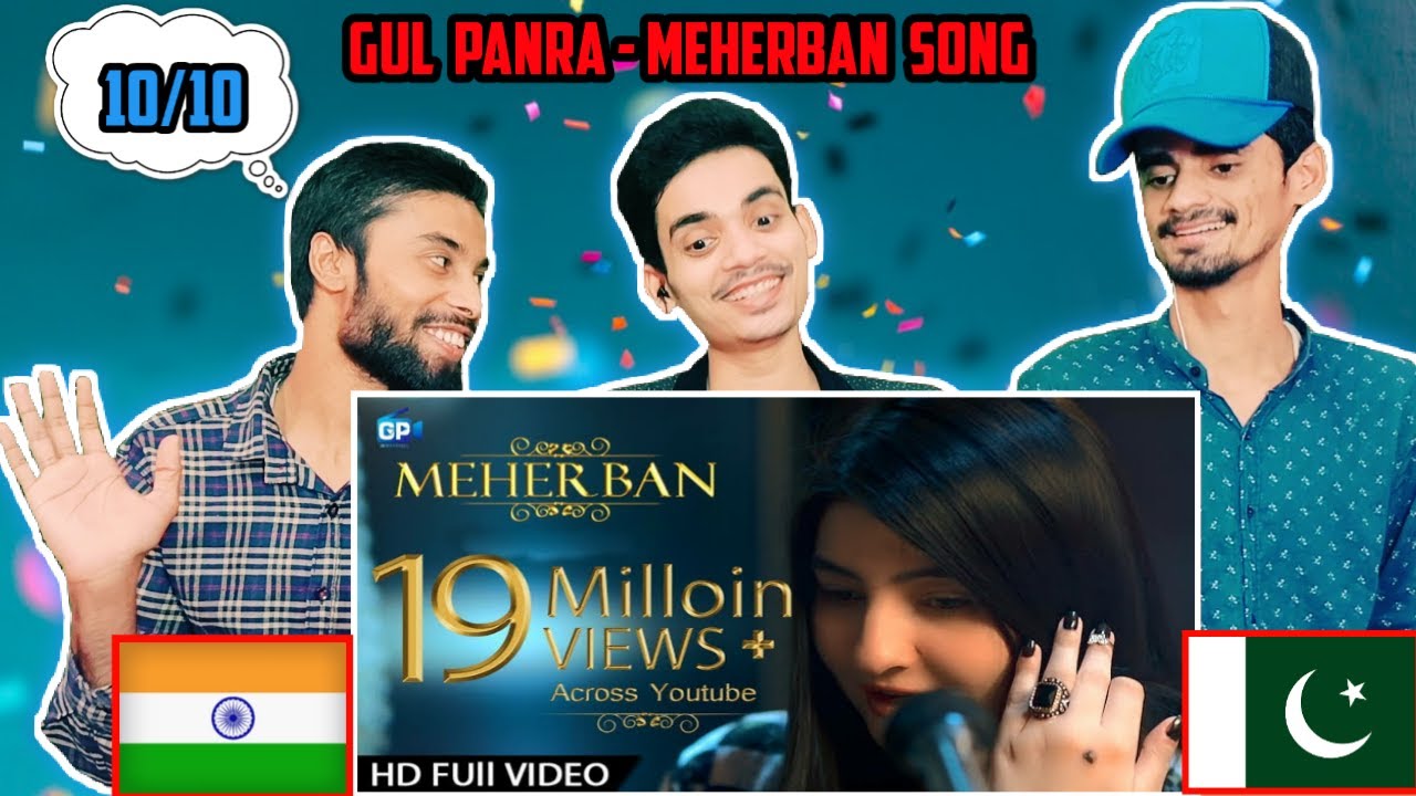 Indian Reaction On Gul Panra | Meherban Original Full HD Song | OP Bros Reaction