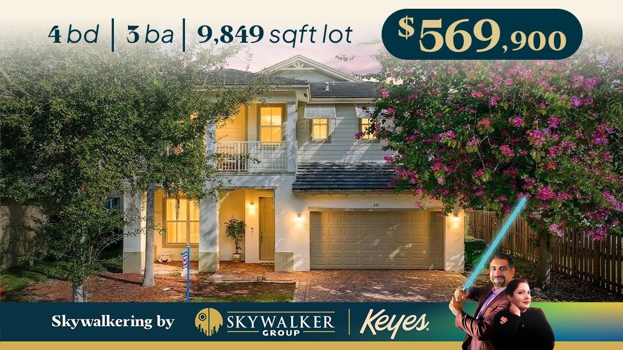 🚀 Nearly 10,000 Sq Ft Lot + Primary Bedroom Downstairs! 🌴 Single Family Home in Homestead, FL