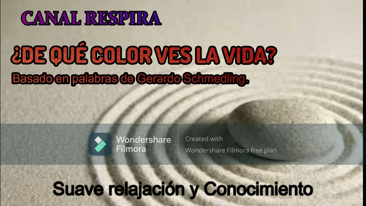 DE QUÉ COLOR VES LA VIDA Meditación Guiada #autoayuda  #relajaciónymeditación #conocimientointerior
