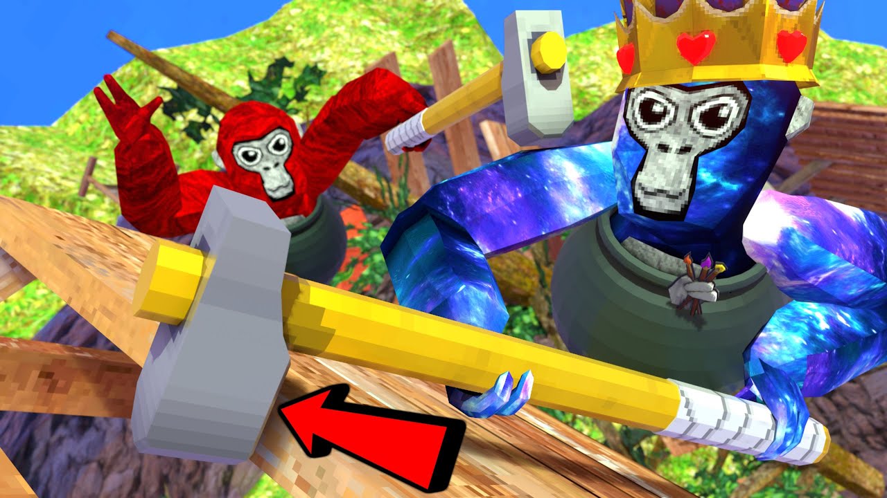Getting Over It x Gorilla Tag? | Salmon Man Livestream 🔴