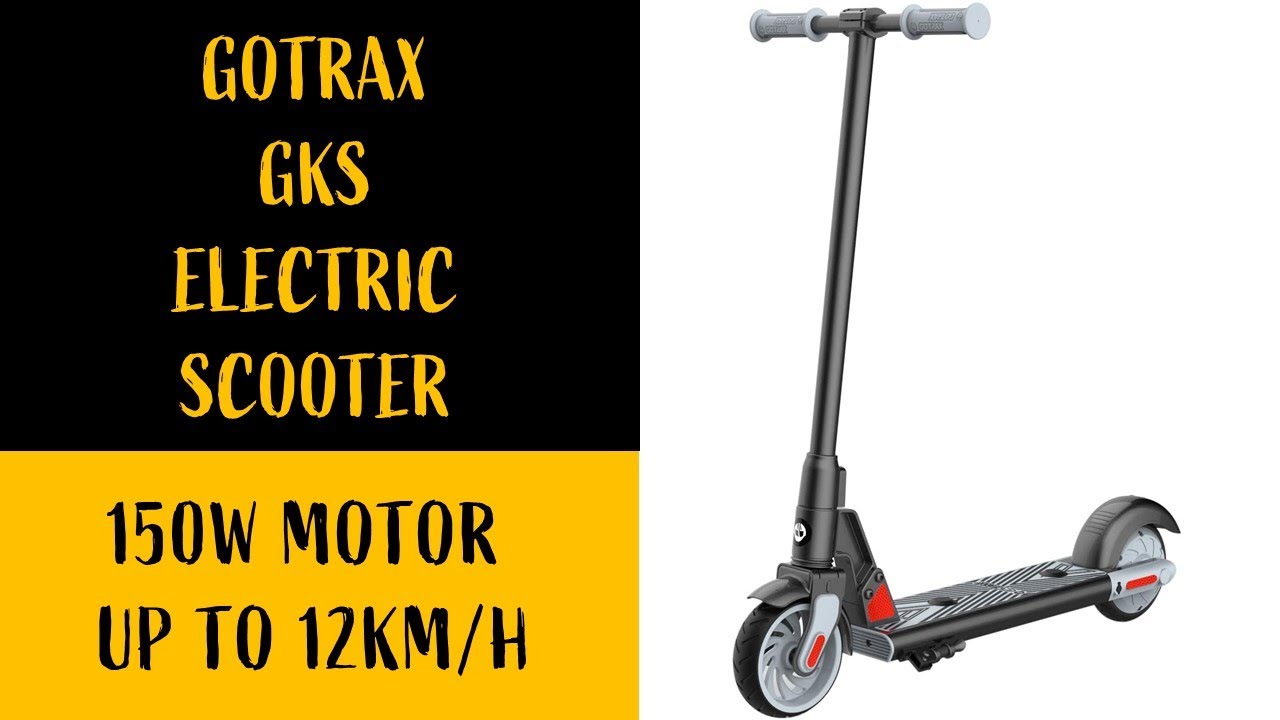 Gotrax GKS Electric Scooter for Kids UL2272 Lithium Battery 150W
