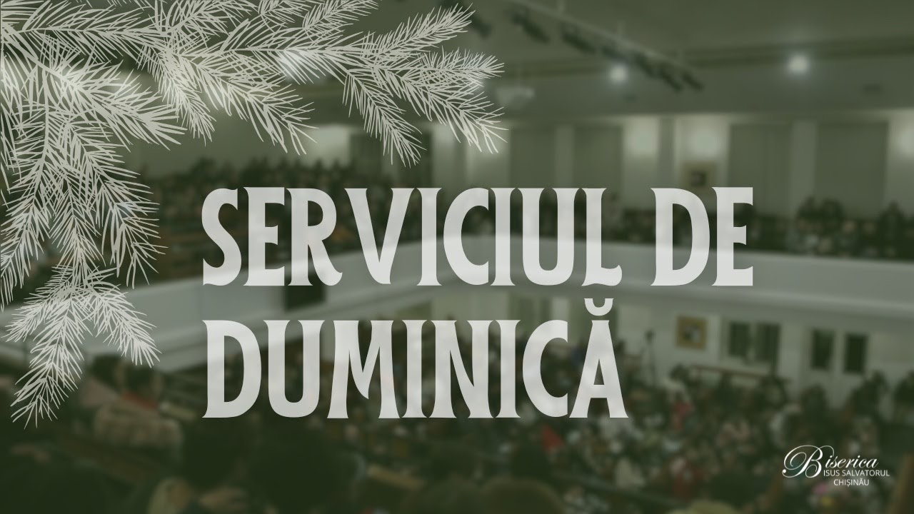 Îndrăznește lucruri mari cu Dumnezeu | Vitalie Fedula |   Biserica Isus Salvatorul LIVE