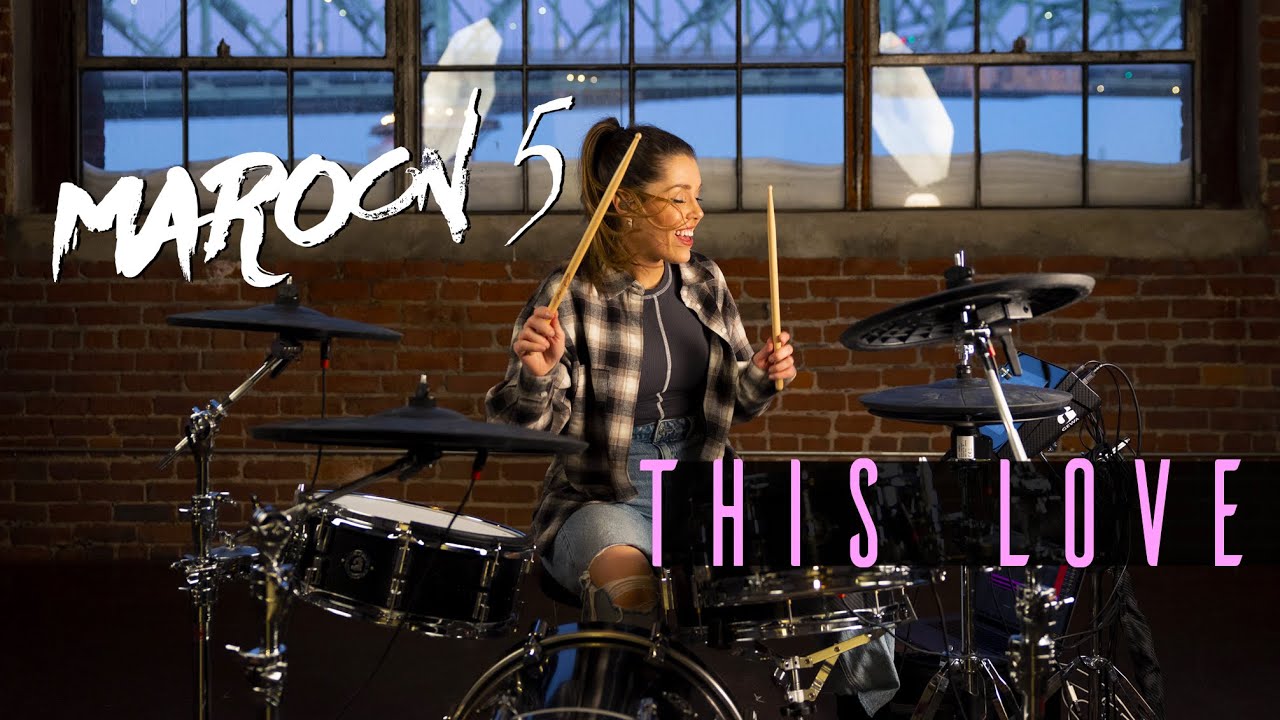 This Love - Maroon 5 (Drum cover) - Domino Santantonio