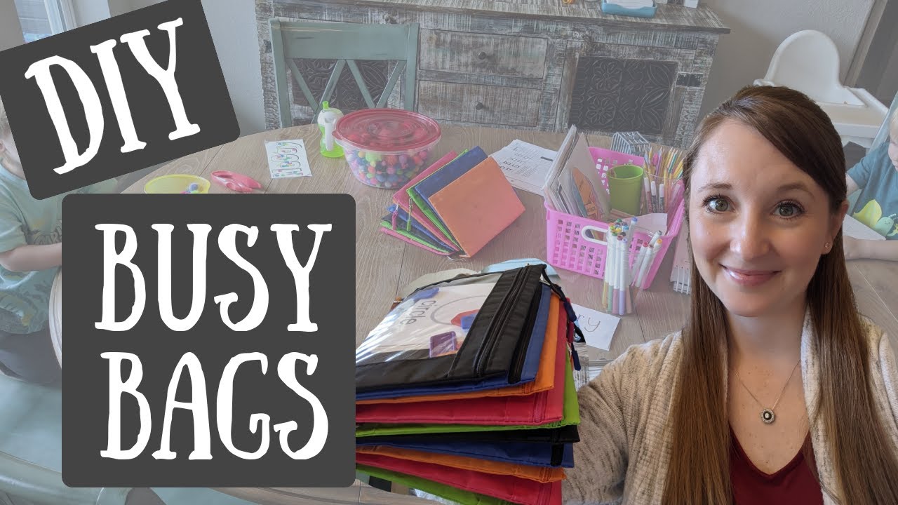 DIY BUSY BAGS FOR TODDLERS