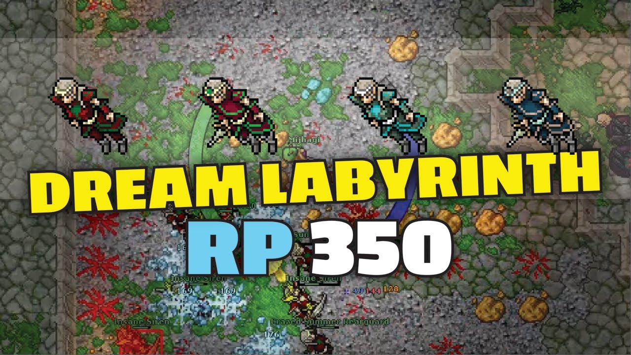 Dream Labyrinth - RP 350 solo - Tibia hunting