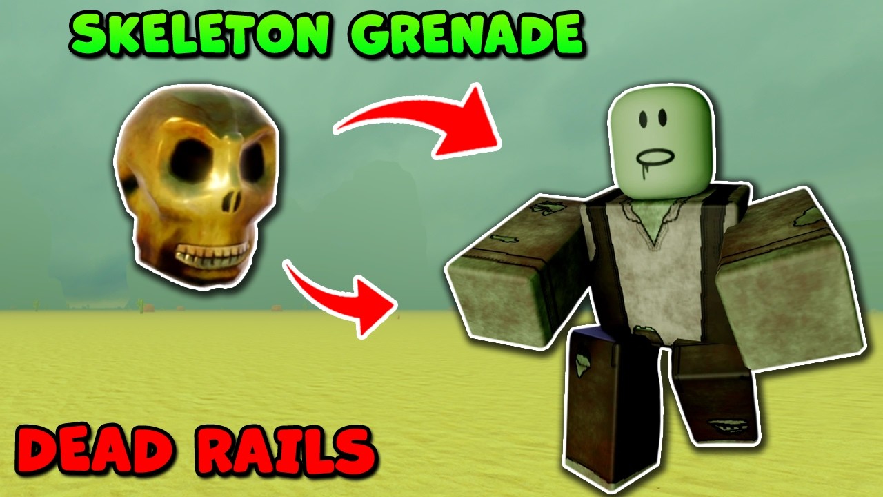 Dead Rails | Roblox | Crafting the Skeleton Grenade and Testing It