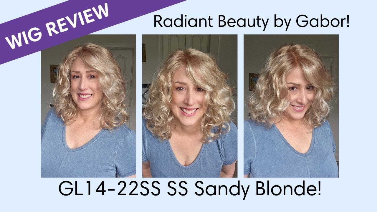 Radiant Beauty by Gabor in Color GL14-22SS SS Sandy Blonde | Lace Front, Mono Part