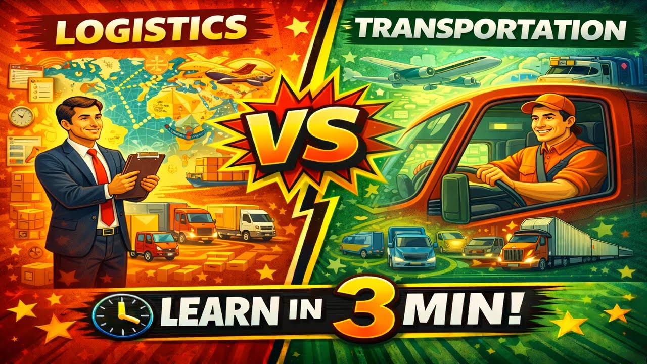 Logistics vs Transportation