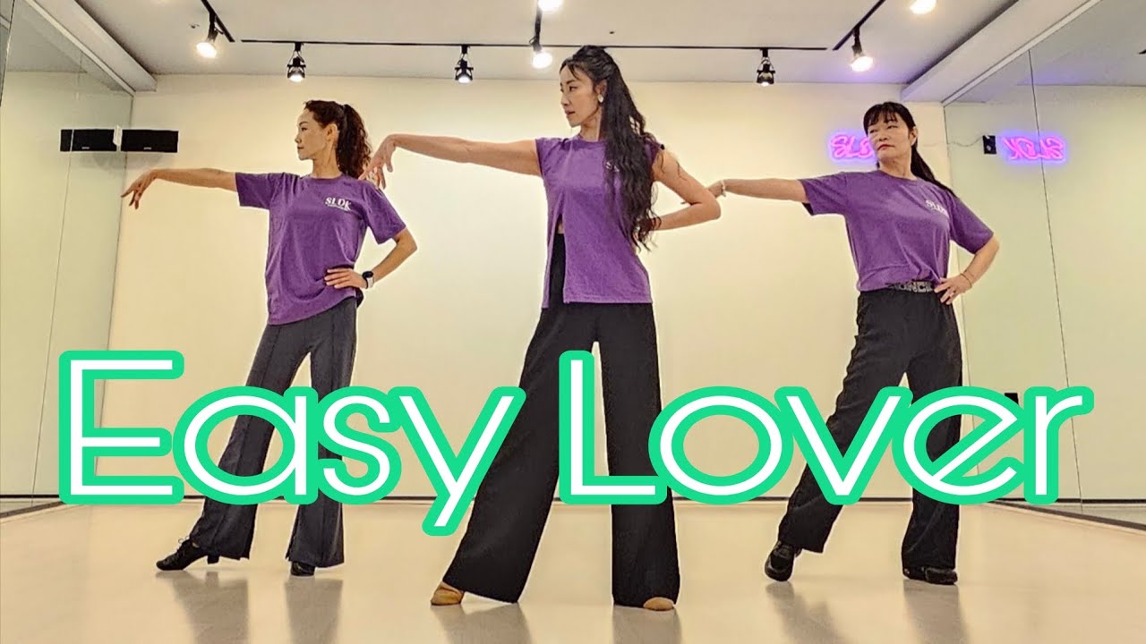 Easy Lover Linedance by Sue (Demo)[Choreo Sukyung Son]/스타일리쉬한 음악에 힐그라인드와 도로시 스텝이 매력적인 초중급댄스 ~ 