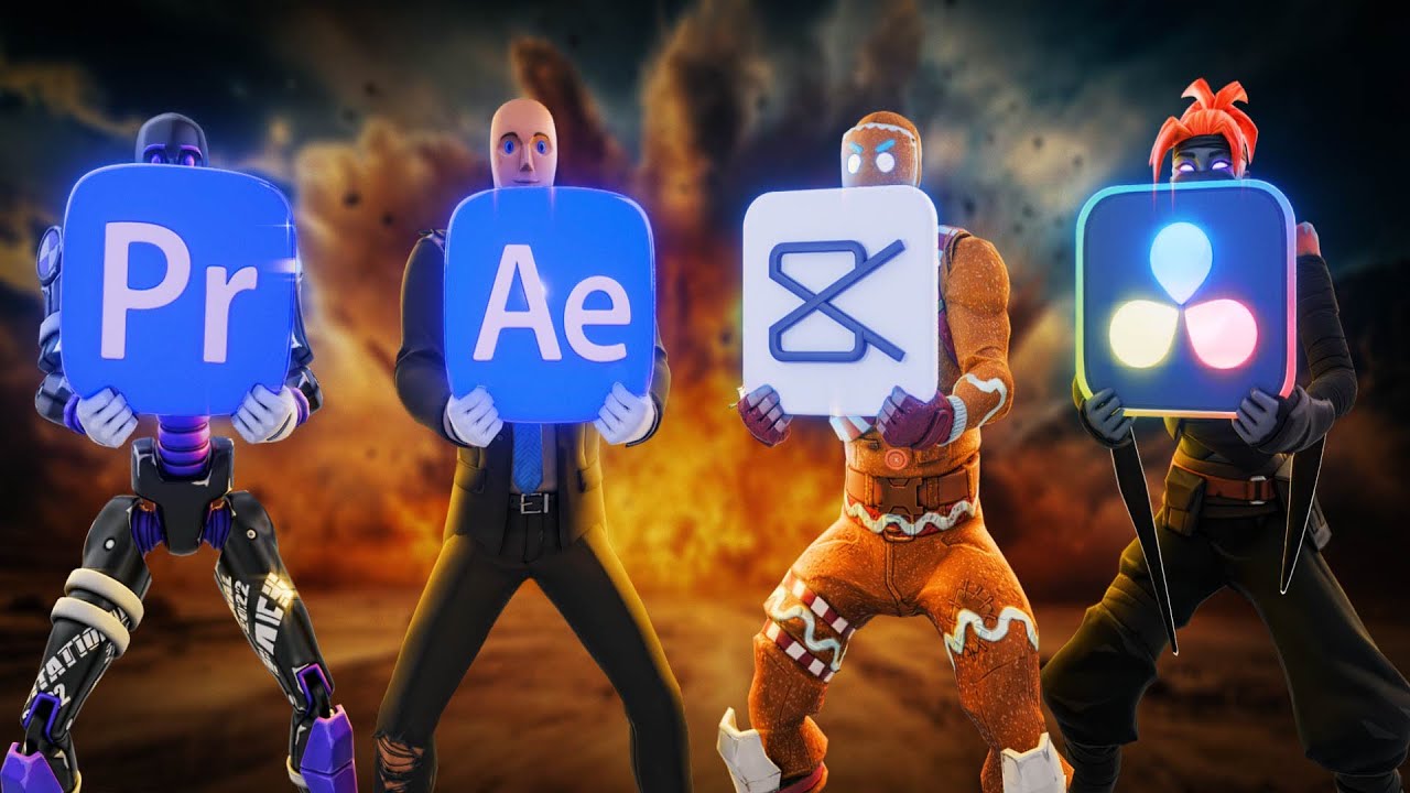 Premier Pro, Cap Cut, After Effect, DaVinci Resolve : CHAQUES LOGICIELS S'AFFRONTENT