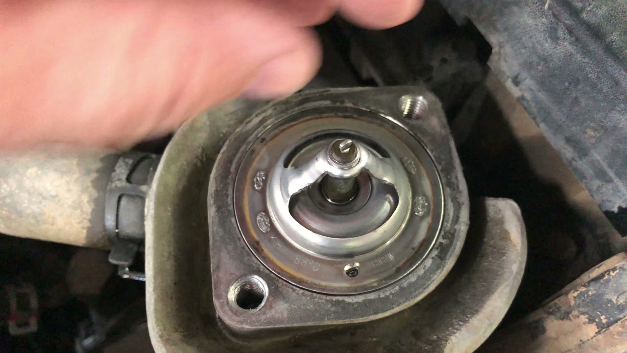 Hyundai Terracan замена термостата на 76.5°C Thermostat