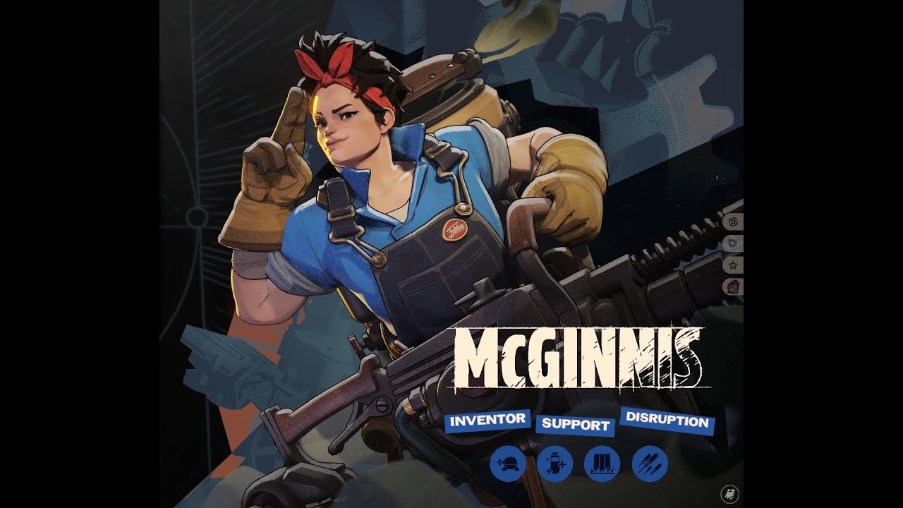 Deadlock: Mcginnis - Abilities showcase
