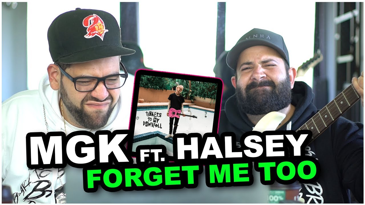 Machine Gun Kelly ft. Halsey - forget me too (Official Audio) *REACTION!!