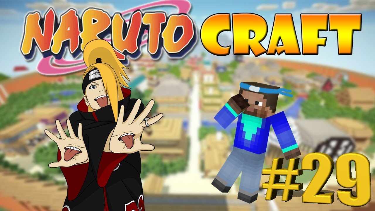 НАШЁЛ ДЕЙДАРУ И ОН ВСЕ ВЗОРВАЛ НА НАРУТО СЕРВЕРЕ  - NarutoCraft