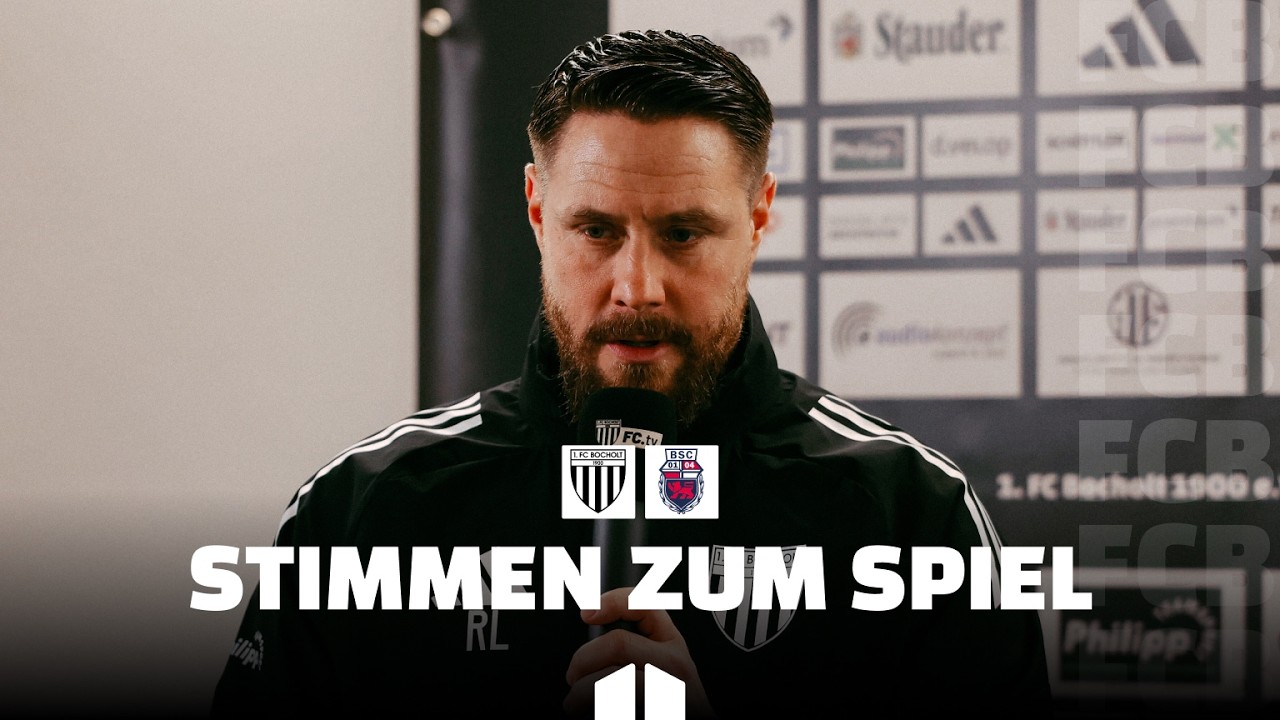 1. FC Bocholt - Bonner SC // Stimmen zum Spiel