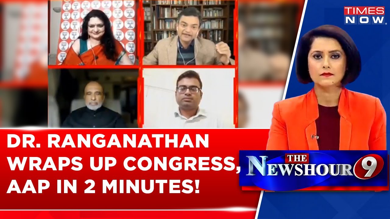 Anand Ranganathan Destroys Congress & AAP All Together In 2-Mins, Watch Action-Packed Debate