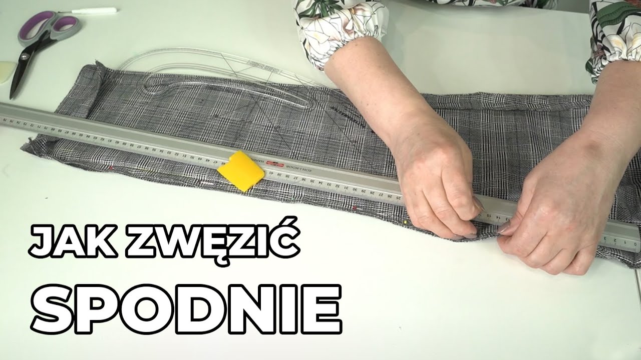 Jak zwęzić spodnie? Zwężanie nogawek, poprawki krawieckie