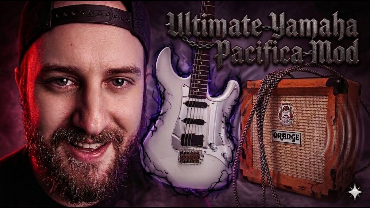 I turned a Yamaha Pacifica into a super guitar