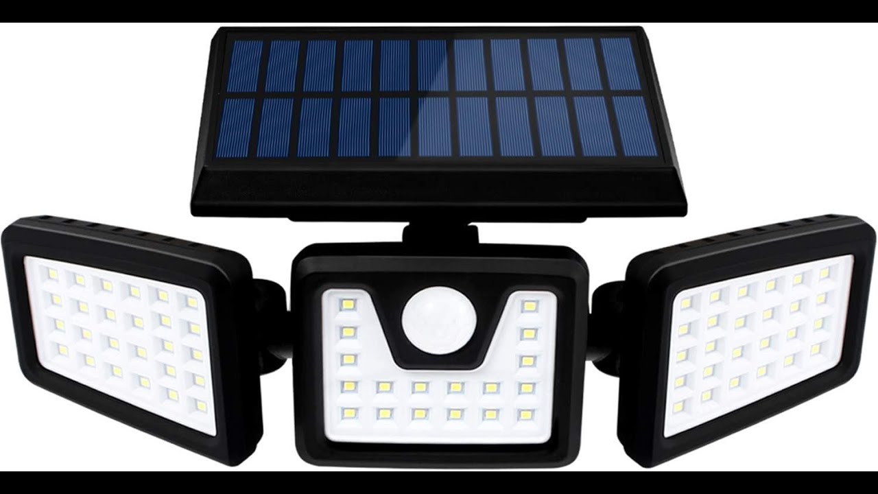 3 Head Solar Security Light Review