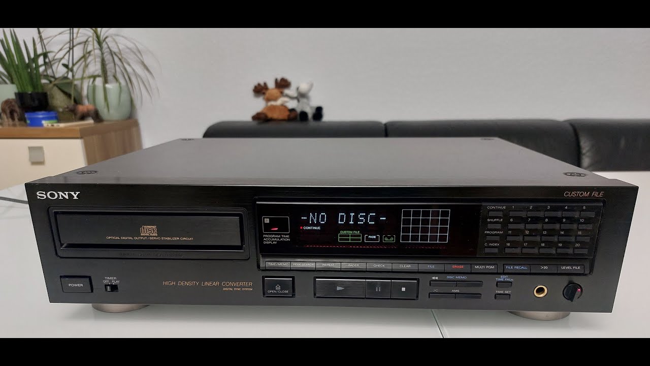 Немного о сиди проигрывателе Sony CDP 990