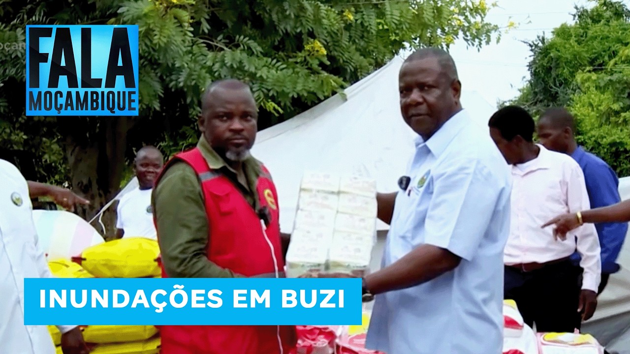 Em Sofala  Movimento Democrático de Moçambique solidariza se com as vítimas as inundações