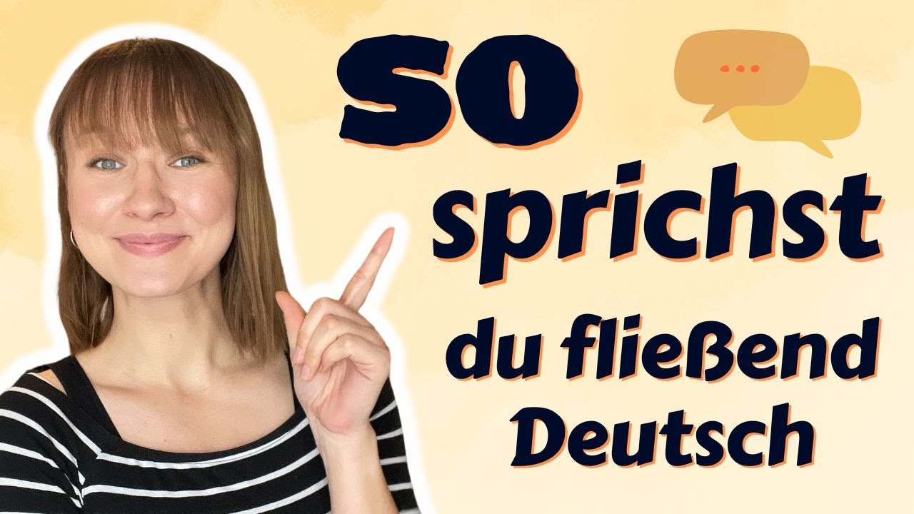 Sprich mit uns! Fließend Deutsch sprechen mit der Imitationstechnik 🔥