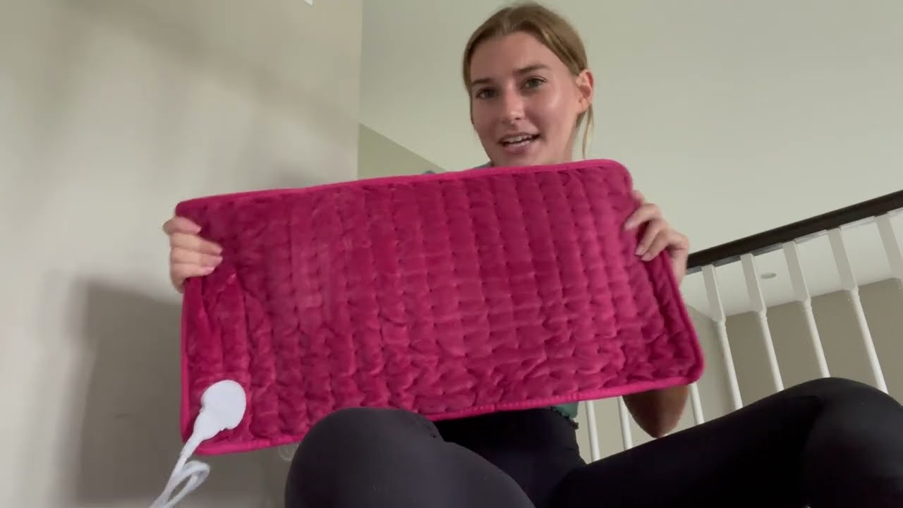 Review of Heating Pad for Pain Relief, Electric Heating Pads for Cramps and Back Pain Relief