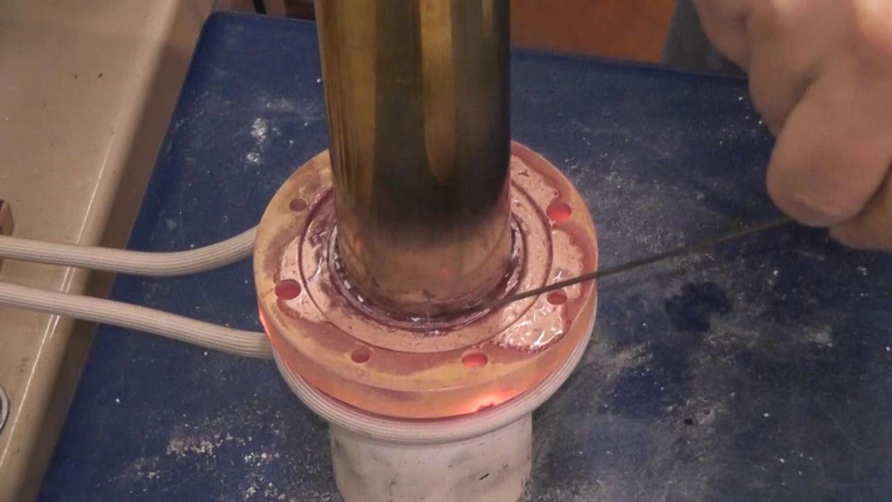 Various Induction Brazing Tests _RDO Induction