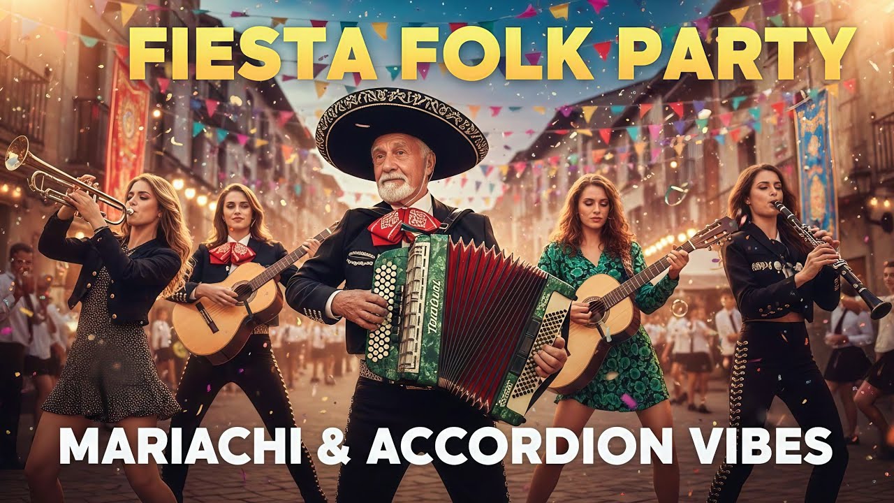 🌙 Amor y Música Nights | Warm Mariachi Melodies & Joyful Polka Vibes 🎶🇲🇽