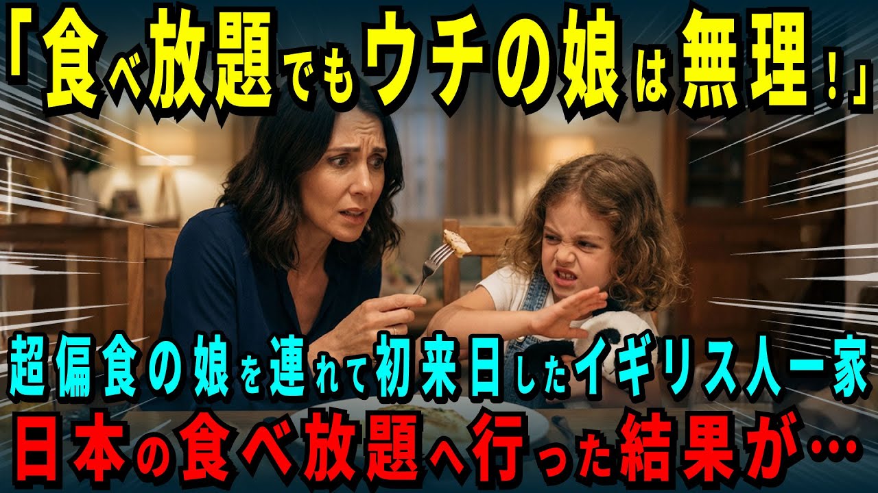 37_【海外の反応】「日本の食べ放題は別次元！」ワガママ娘の偏食が日本へ行けば治るの！？初来日したイタリア人一家がカニ海鮮食べ放題に行ったら娘がとんでもない行動に！？