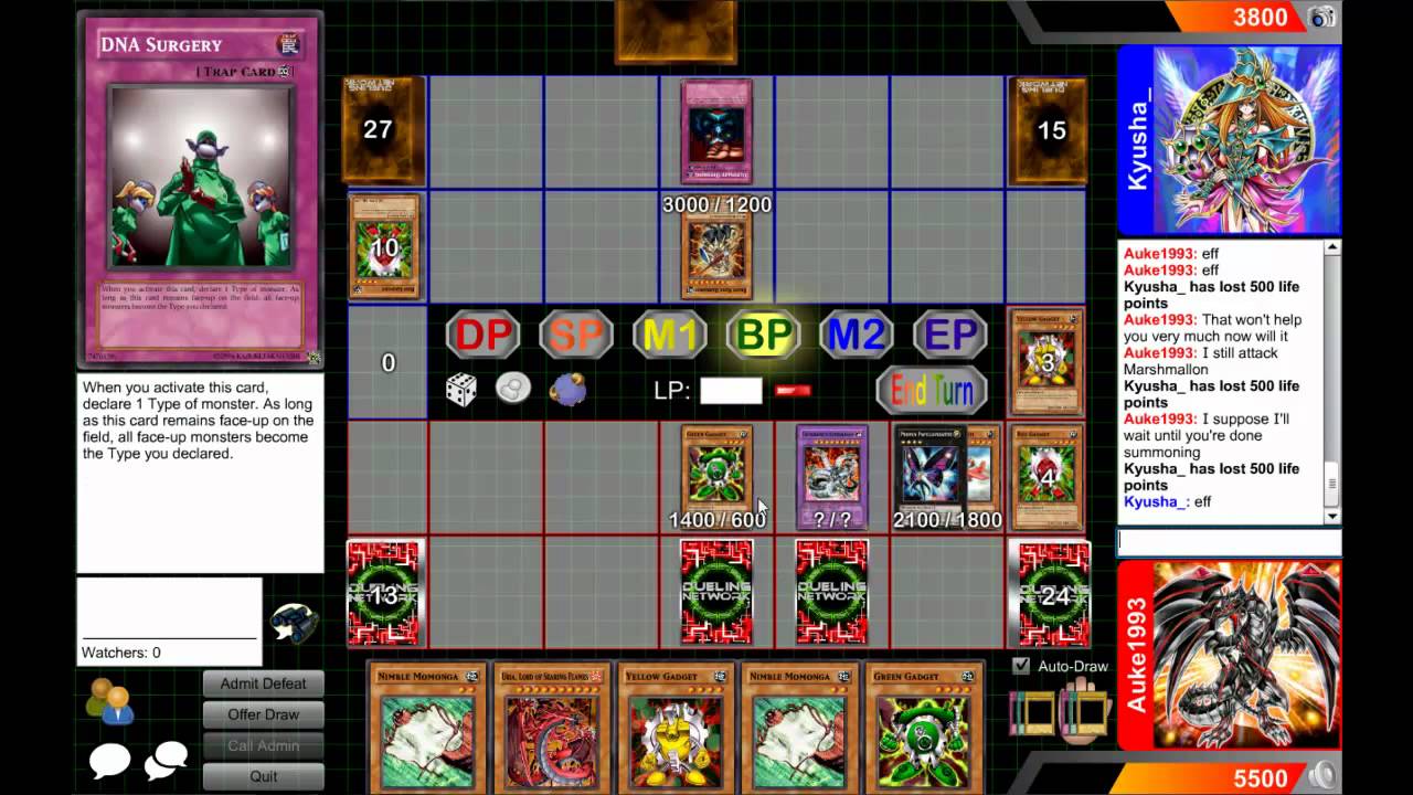 Dueling Network Duel #42 vs Kyusha_ (Gadget Xyz)